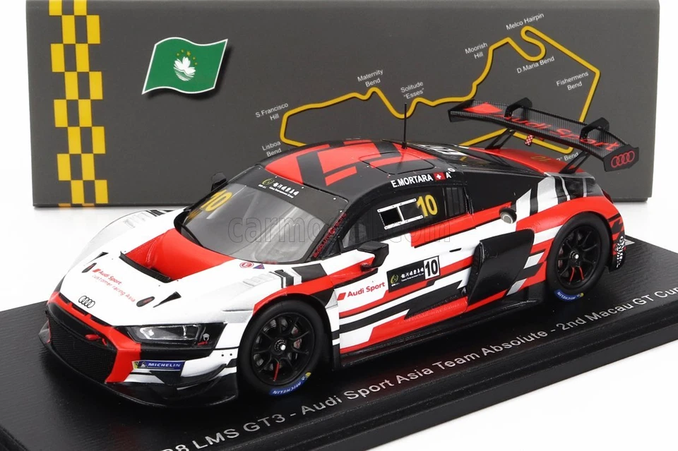 1 43 SPARK Audi R8 Lms Gt3 #10 2Nd Gt Cup Macau 2022 E.Mortara SA264