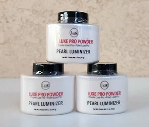 3 PK J Cat J. Cat LUXE PRO POWDER PEARL LUMINIZER 1.50 OZ - Picture 1 of 2