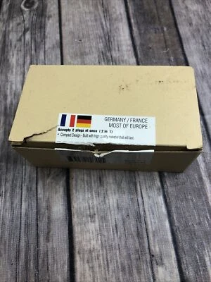 Ceptics USA to Germany, France (Most Of Europe) Travel Adapter - 3 PK (RP) - Image 1 of 4