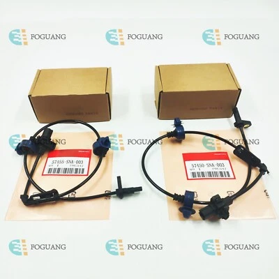 2 Pcs Front Left & Right side ABS Wheel Speed Sensors For 2006-2011 Honda Civic Foto 1 de 4