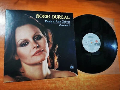 ROCIO DURCAL Canta a Juan Gabriel VOLUMEN 3 MARIACHI RARE SPAIN LP VINYL 1979 - Image 1 of 2