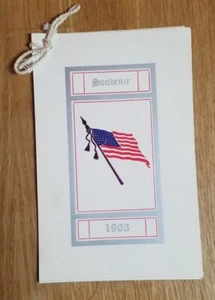 1903 Souvenir Chinchilla Graded School Lackawanna County Pennsylvania - Bild 1 von 5