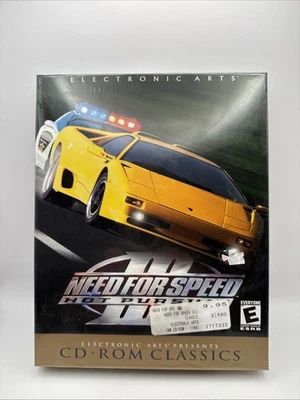 Vintage Need for Speed III 3 Hot Pursuit Big Box PC Game NEW Factory Sealed - Image 1 of 4