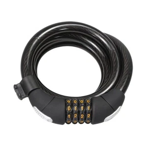 Serfas CL-15 Combo Coiled Lock w/ Bracket - Picture 1 of 1