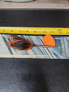 Lindy Hot Spot Musky Bucktail Spinner - Picture 1 of 5