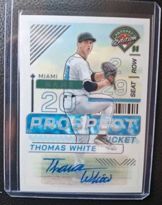 Panini Prospect Edition Thomas White #71 2024 automático - Imagen 1 de 2