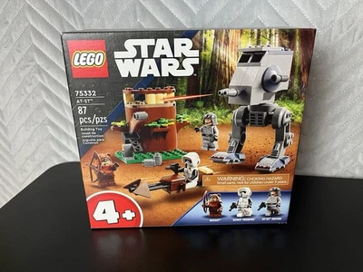 LEGO Star Wars AT-ST (75332) NEW/ SEALED Box Retired Set Ewok,Endor NOS - Image 1 of 4