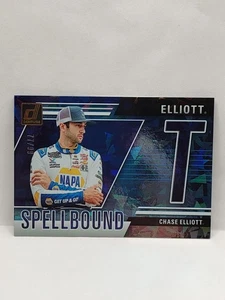 2025 Donruss Nascar - Spellbound Chase Elliott Carolina Blue Ice SP /99 T  - Bild 1 von 2