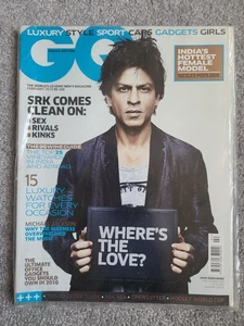 GQ India Edition Magazin Februar 2010 - Shahrukh Khan über Sex Rivals Kinks - Bild 1 von 1