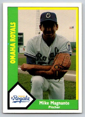 Baseball 1990 CMC #181 Mike Magnante Omaha Royals - Image 1 of 2