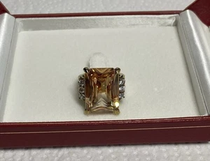 Actress, Replica.925 HC,Hollywood Collection, Cubic Zirconia Ring, Size 6 - Picture 1 of 18