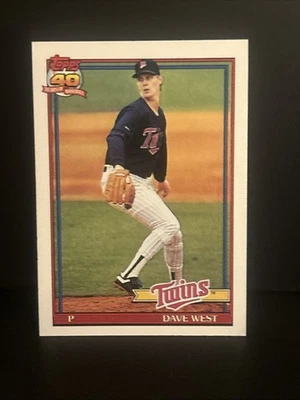 1991 Topps - David West #578 Foto 1 de 2
