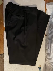 NEW Hickey Freeman Dress Pants Mens 100% Worsted Wool-Waist 32-raw Edge-regular - Picture 1 of 11