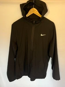 Nike Training Jacket Form Dri Fit Full Zip | Men's | Black/White | Medium - Picture 1 of 9