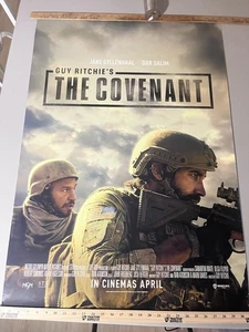 Locandina film The Covenant 2023 originale retroilluminata DS 27x40 un foglio, Guy Ritchie - Foto 1 di 9