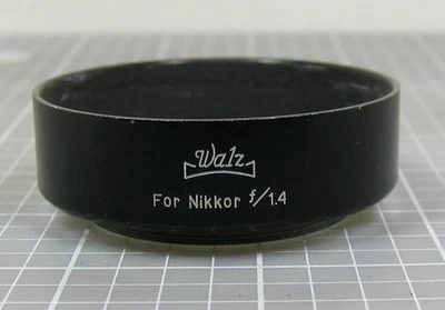 Walz Metal Screw-on Lens Hood for the Nikon Nikkor-S 50mm 1.4 Rangefinder Lens - Image 1 of 4