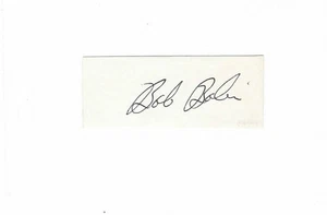 SIGNED 3x5 INDEX CARD OF BOB BOLIN (DECEASED 2023)!! GREAT AUTOGRAPH!! - Picture 1 of 1