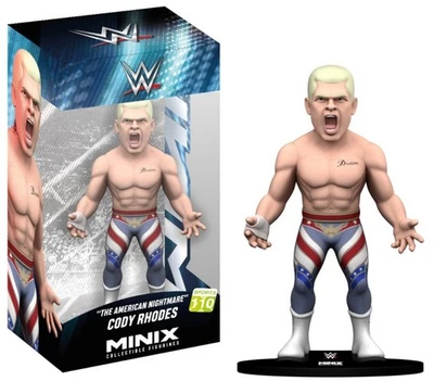 Figura de vinilo Mego MINIX Sports #110 Cody Rhodes WWE Wrestling 4,75 pulgadas Foto 1 de 4