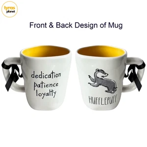 Tazza Tassorosso Rae Dunn Harry Potter Dedizione Pazienza Lealtà 2 Lati NUOVA - Foto 1 di 5