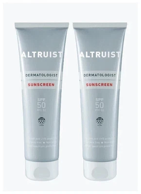 BRANDED ALTRUIST Dermatologist Sunscreen SPF 50, 100ML (Pack of 2) - FREE NEXT DAY