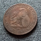 Monnaie Espagne 5 Centimos 1870 KM#662 [Mc2446]