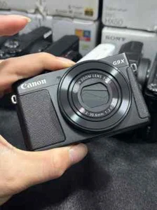 Canon PowerShot G9X Mark II 20.1MP 3x optical zoom Digital Camera BLACK - Picture 1 of 8