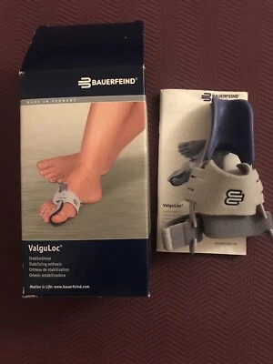 Bauerfeind ValguLoc  Stabilizing Orthosis Bunion Splint Size 1 Left - Image 1 of 3