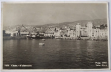 Chile Postcard Valparaiso