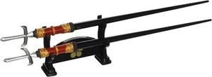 Kotobukiya Samurai Chopsticks Spear Toshiie Maeda with sword stand type cho - Picture 1 of 1