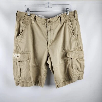 Denim & Supply Ralph Lauren Shorts Mens 36x11 Beige Vintage Cargo Shorts - Image 1 of 4