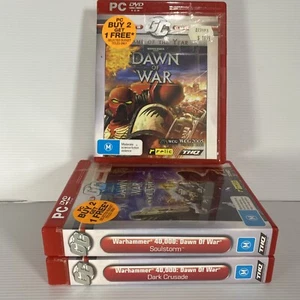 Warhammer 40,000 Dawn of War Dark Crusade Soulstorm Game Of The Year Editions PC - Picture 1 of 8