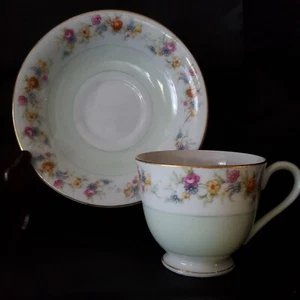 Tazza da tè e piattino piccola Yamaka China - Demitasse - Giappone occupato - Foto 1 di 3