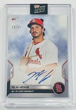 Nolan Arenado 2022 Topps Now Road To Opening Day Autograph #26/99