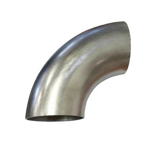 90 Grad Edelstahl Bogen 80 x 1,5 mm kurz V2A Rohrbogen Schweißbogen Abgasbogen - Bild 1 von 1