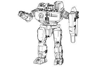 Shootist ST-8A | CGL 1:265 Battlemech | Battletech Miniature - Picture 1 of 1