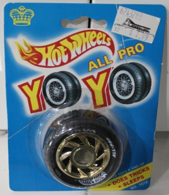 Hot Wheels Yo Yo Io Io Spinning Yoyo Io-io Yo-yo Antigo