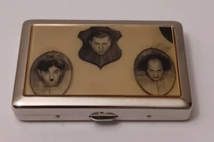 The Three Stooges - Dictators-ID Holder/Wallet/or Cigarette Case - Hard To Find - Picture 1 of 3