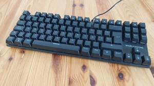 TECLADO MARS GAMING MK80 - MECÁNICO RGB - COMO NUEVO - ESPAÑOL - Imagen 1 de 14