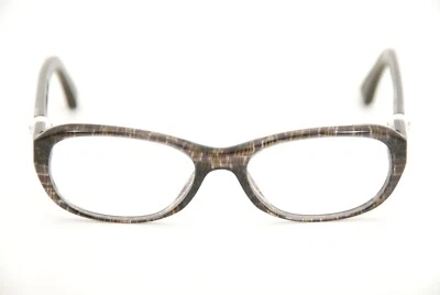 Raro Auténtico Chanel 3224-H c.1263 53mm Gris Tweed Monturas Anteojos Italia Foto 1 de 4
