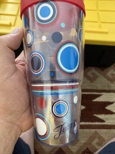 Tervis Fiesta 24 Oz With Red Lid - Picture 1 of 7