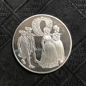 1994 Austria River region 500 Schilling .925 Silver Coin - Picture 1 of 4