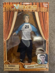 NSYNC Doll 2000 Collectible Marionette Justin Timberlake 10" Living Toyz NEW - Picture 1 of 6