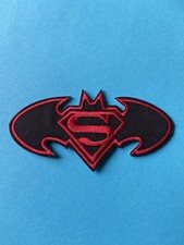 🇨🇦 Batman Superman  Logo Embroidered Patch  Sew On/stick On Cloth/new 🇨🇦