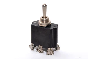 Kipp-Schalter v. Marquardt 865NT, 6A / 250V, Metall-Hebel & Schraubanschluß, NOS - Picture 1 of 11