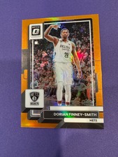 Dorian Finney-Smith Orange /199 2022-23 Panini Optic Brooklyn Nets #142