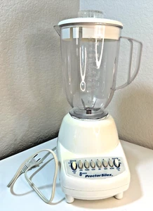 Vintage Proctor Silex Electric Blender 8 Speed 48 oz Model 58171MP Tested-Works - Picture 1 of 15