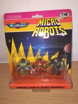 Galoob Micro Machines Z-Bots ZBots SET of 3 ROBOTS #2 MOC, 1992 - Imagen 1 de 3