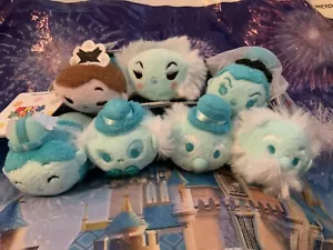 Disney Parks The Haunted Mansion 3.5" Mini Plush Tsum Tsum Set of 7 NWT Retired - Picture 1 of 10