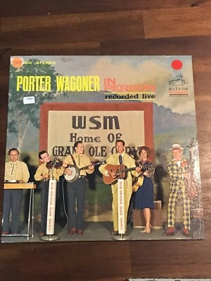 PORTER WAGONER - IN PERSON ( RECORDED LIVE )- RCA 1964 STEREO LSP-2840 - Image 1 of 4