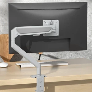 Up To 26lbs Gas Spring Monitor Arm Computer Monitors Stand Desktop - Picture 1 of 12